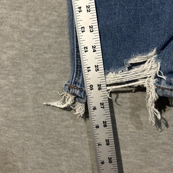 American Eagle Distressed Mom Jean Denim Women Size 4. - Picture 5 of 8